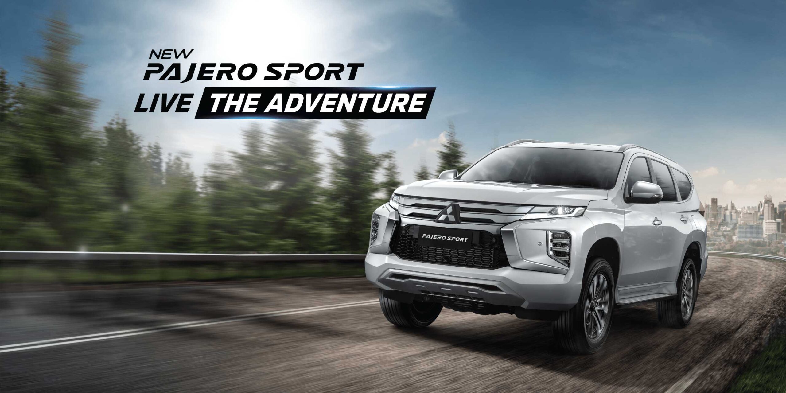 NEW PAJERO SPORT BANNER